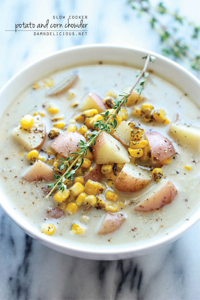 Potatoe corn chowder recipe