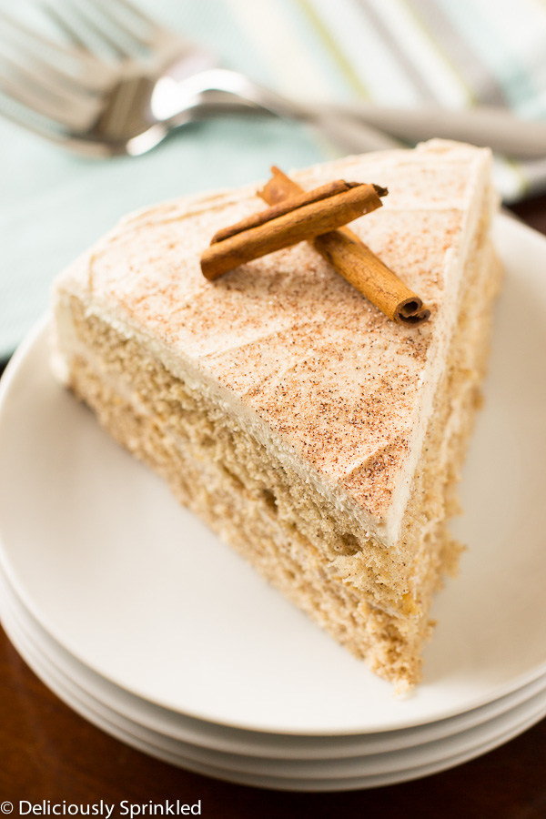 Cinnamon sugar cake