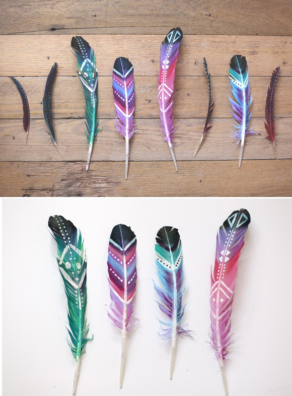 How to make Artificial Feathers at home easily, DIY Artificial Feathers