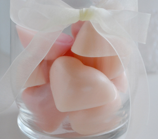 Gift lotion bars at home