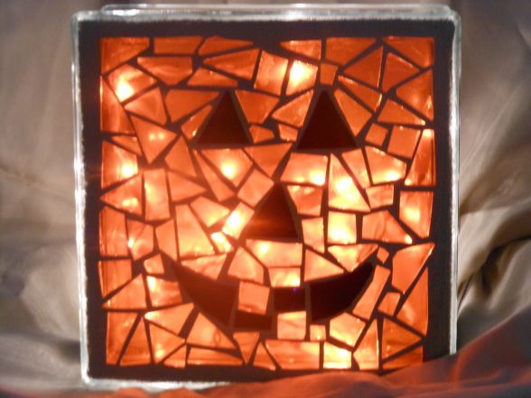 Jack o lantern night light