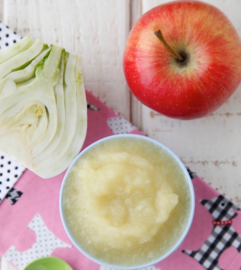 Apple fennel puree recipe