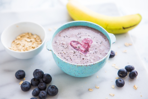 Blueberry banana oat