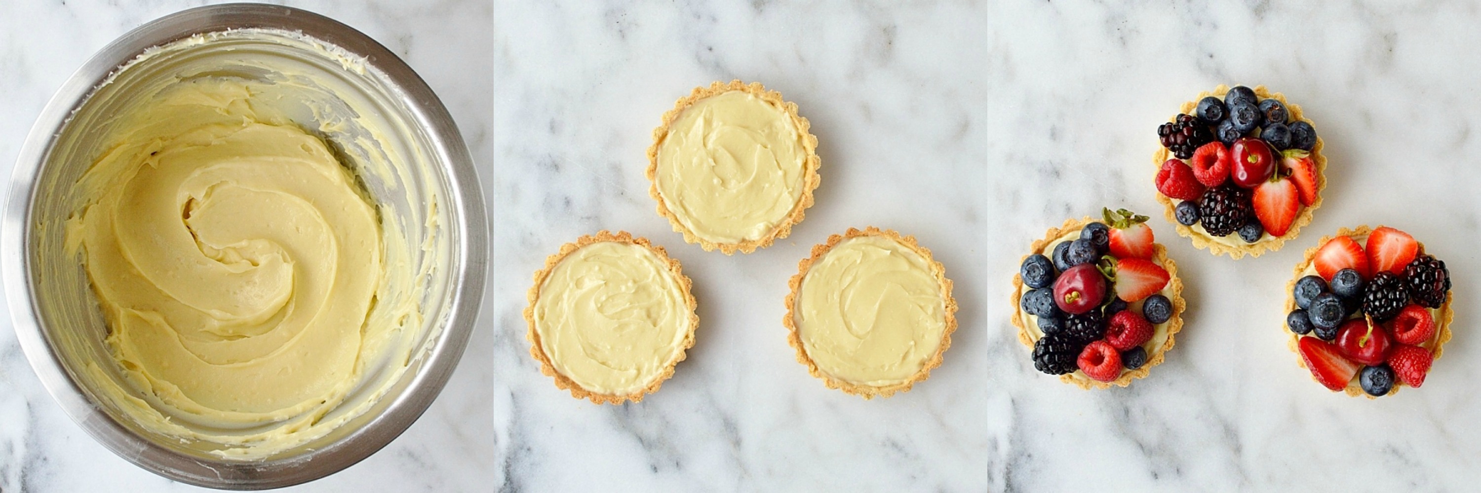 Coconut fruit tarts step 9