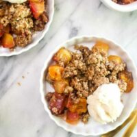 Cropped lightened up peach apricot crumble jpg