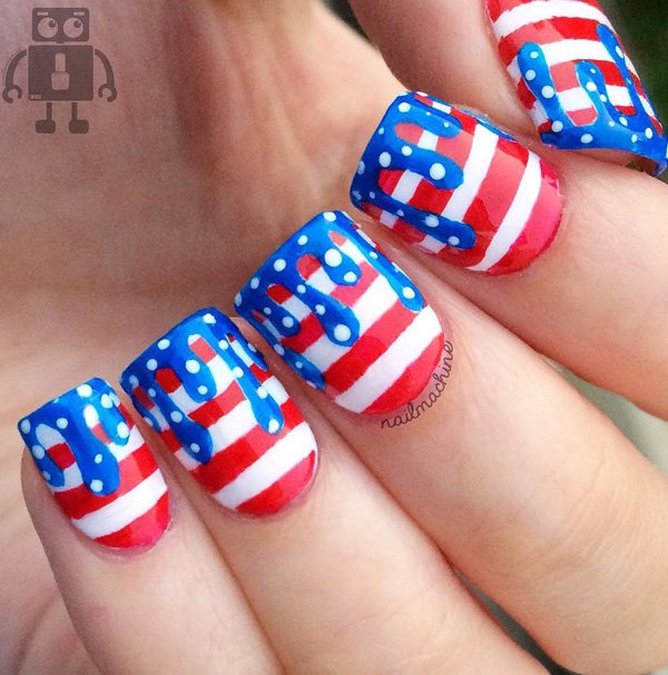 Light Up Your Manicure With These 20 July 4th Nail Art Designs