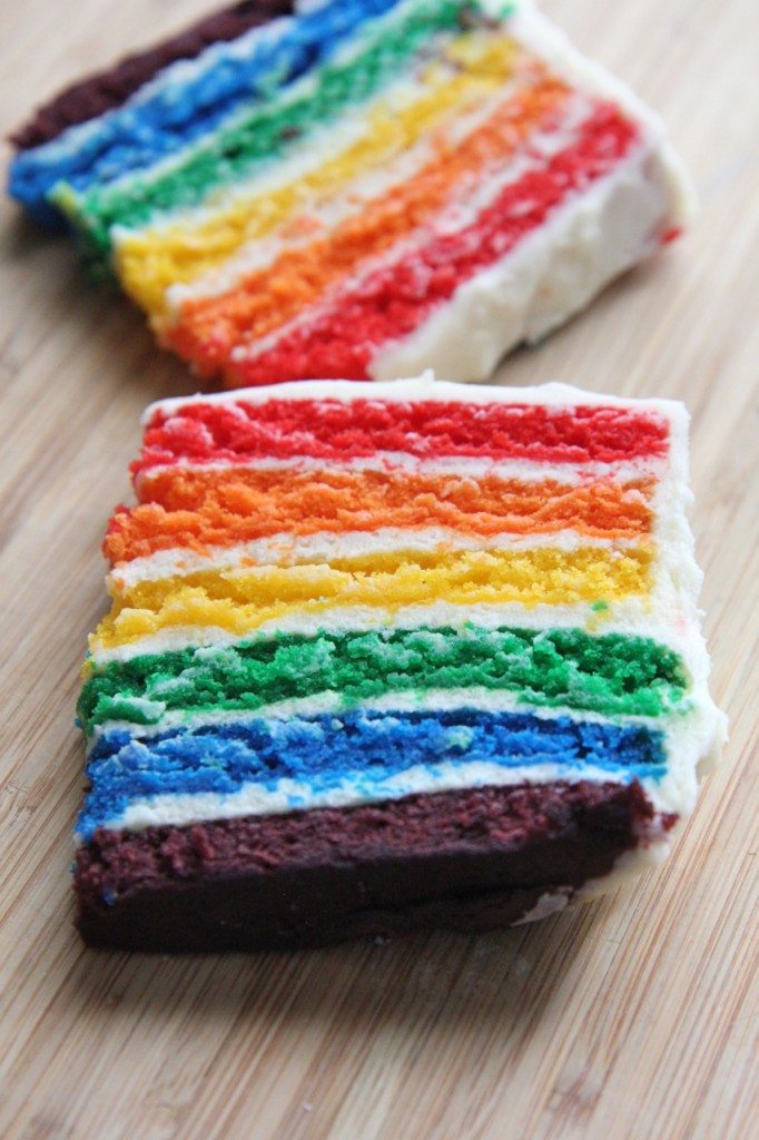 Homemade rainbow layer cake recipe 2 682x1024