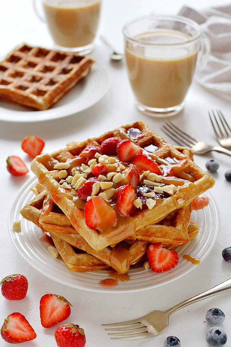 Pb&j waffles