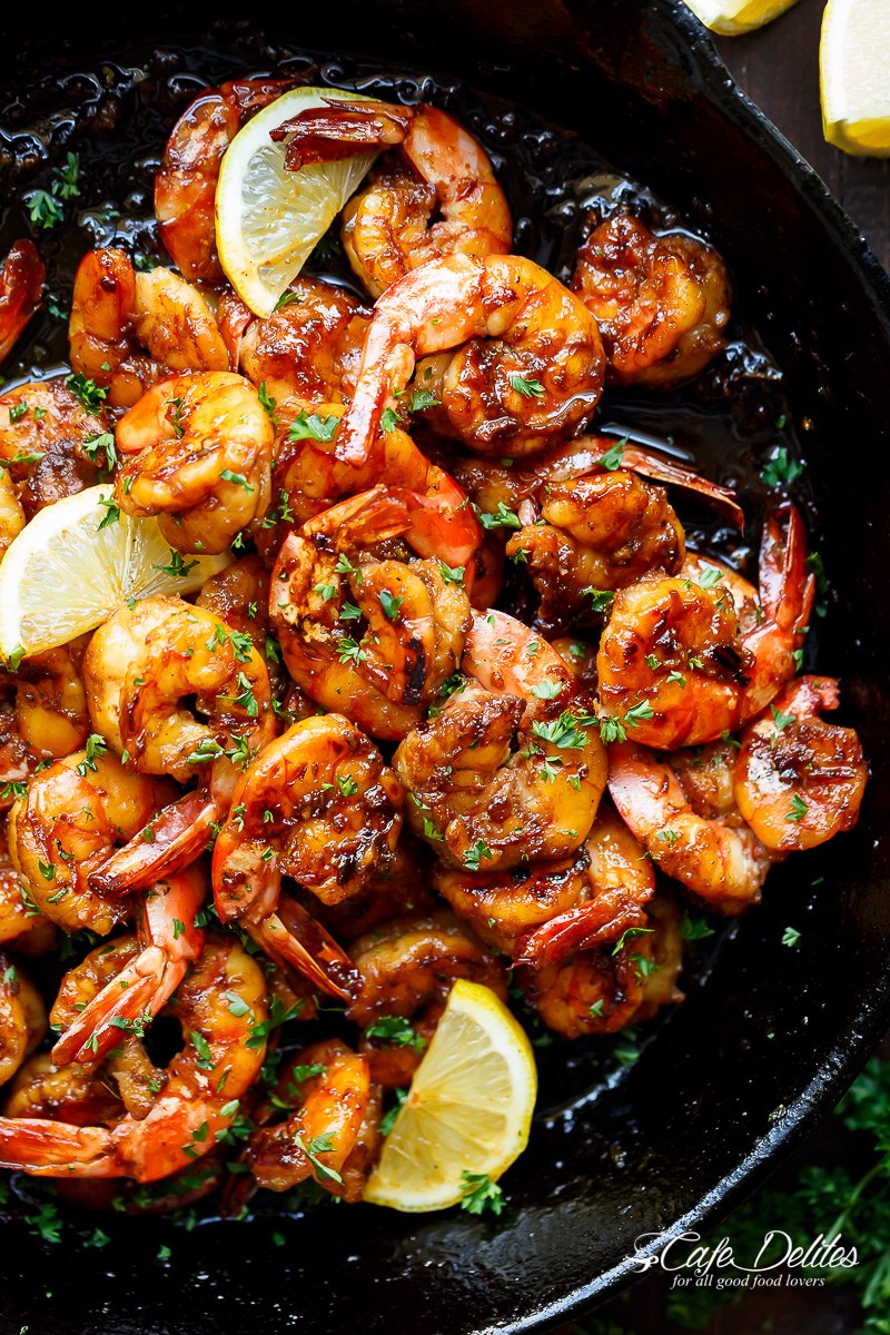 Browned butter honey garlic shrimp image 222