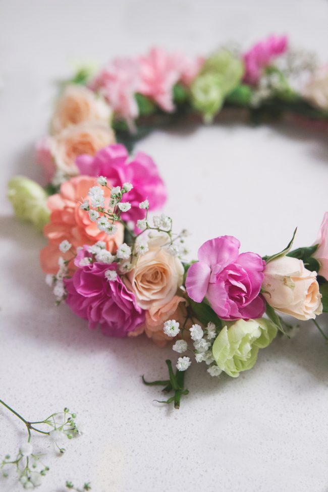 Flowers and baby's breath