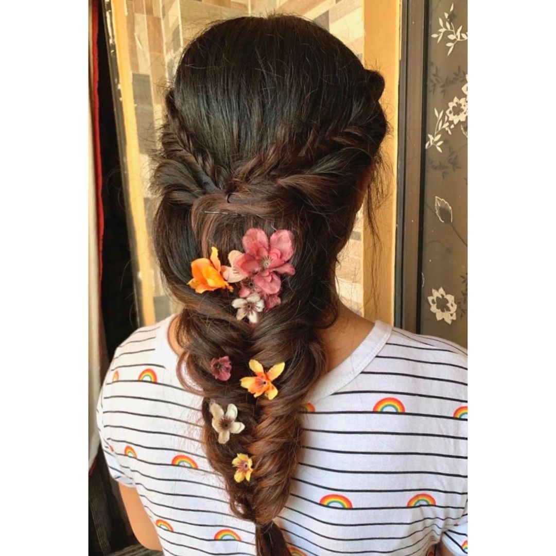 Flowery braid