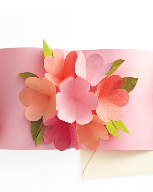 Floral Mother's Day Pop-Up Cards