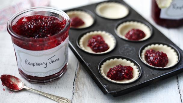 Scrumptious raspberry jam