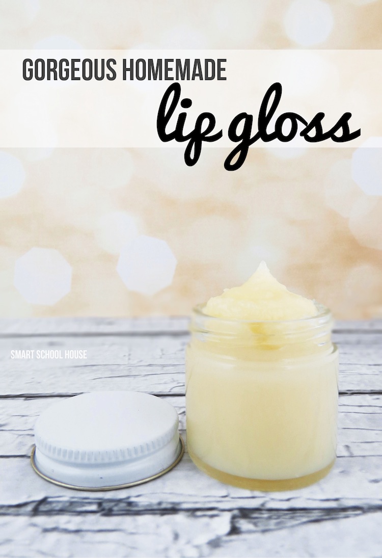 Simple creamy vanilla lip gloss
