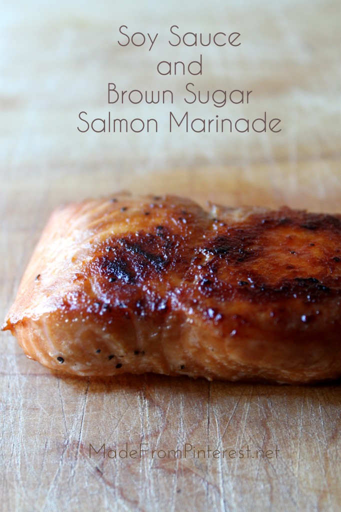This marinated salmon baked in a foil packet for 15 min stayed tender and caramelized beautifully on the bottom makes an easy elegant meal madefrompinterest net 682x1024