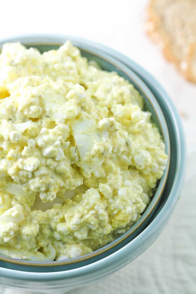 Cottage cheese egg salad