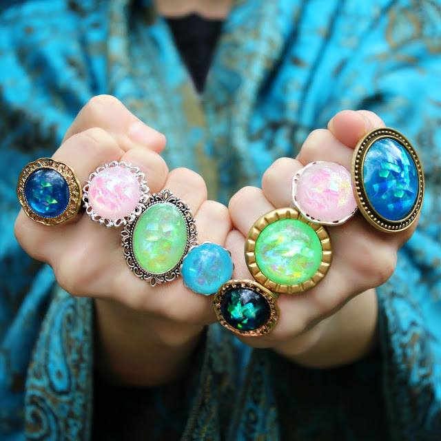 Faux opals