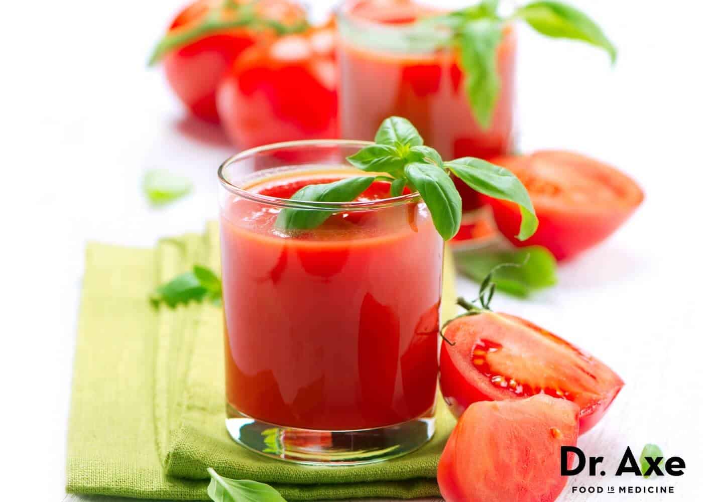 Tomato basil juice