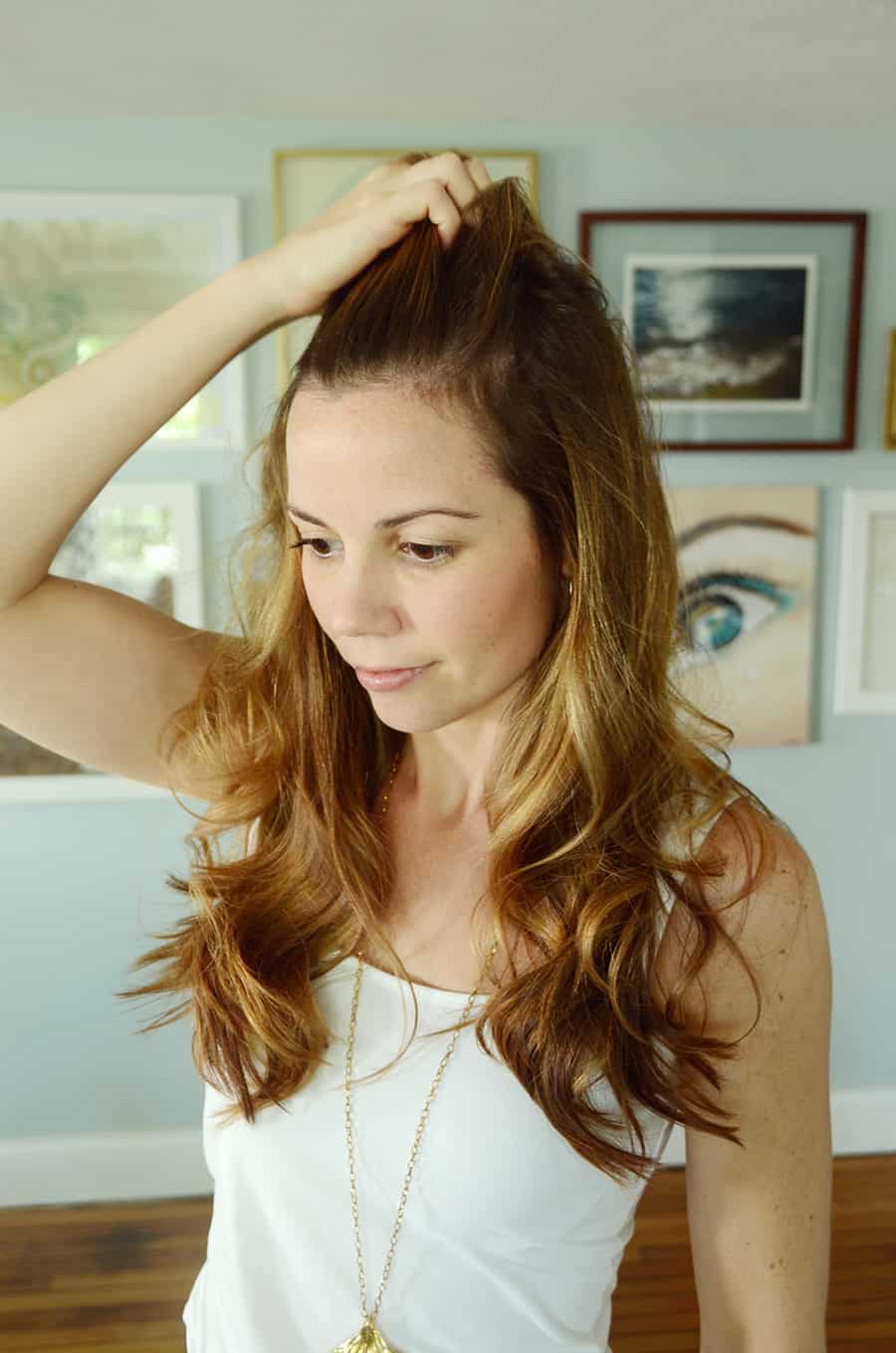 Wavy hair tutorial 8