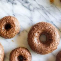 Cropped baked pumpkin donuts with chai spice glaze jpg
