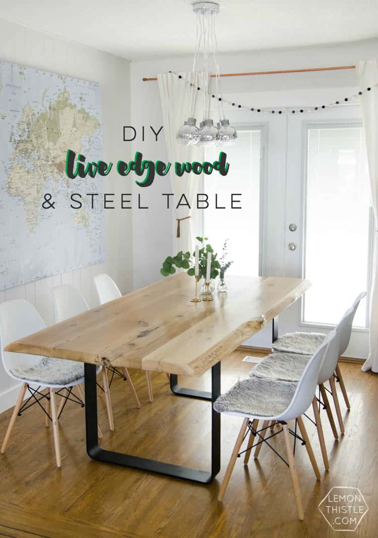 13 Awesome DIY Dining Tables for Small Spaces • OhMeOhMy Blog