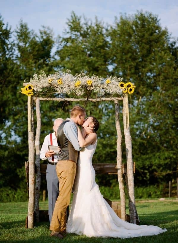 15 Diy Wedding Arches To Highlight Your Ceremony With