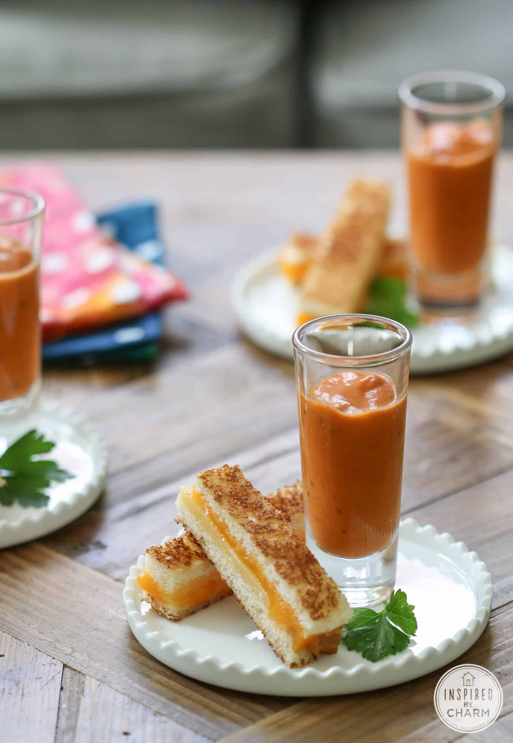 Grilled cheese appetizer