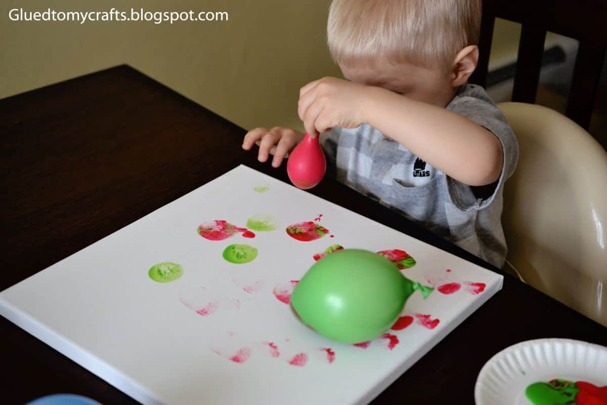 Balloon painting tips