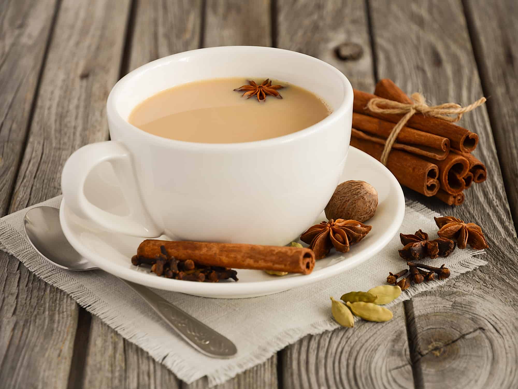 Homemade chai tea