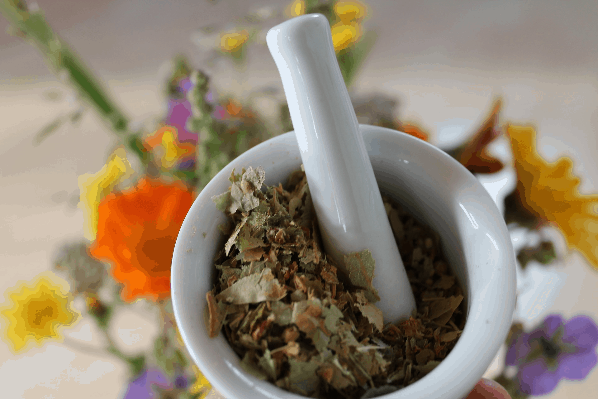 Loose leaf tea for bath and body