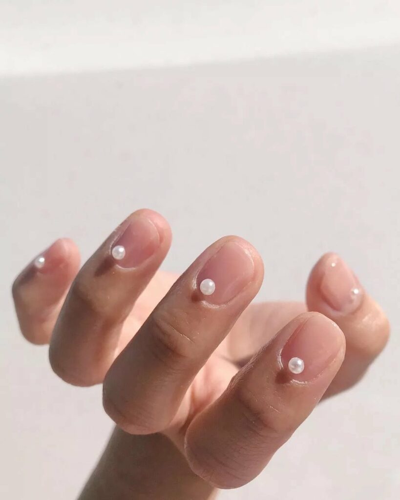 Pearly nails