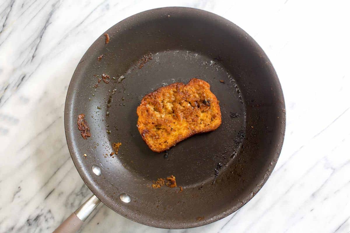 Pumpkin spice french toast step