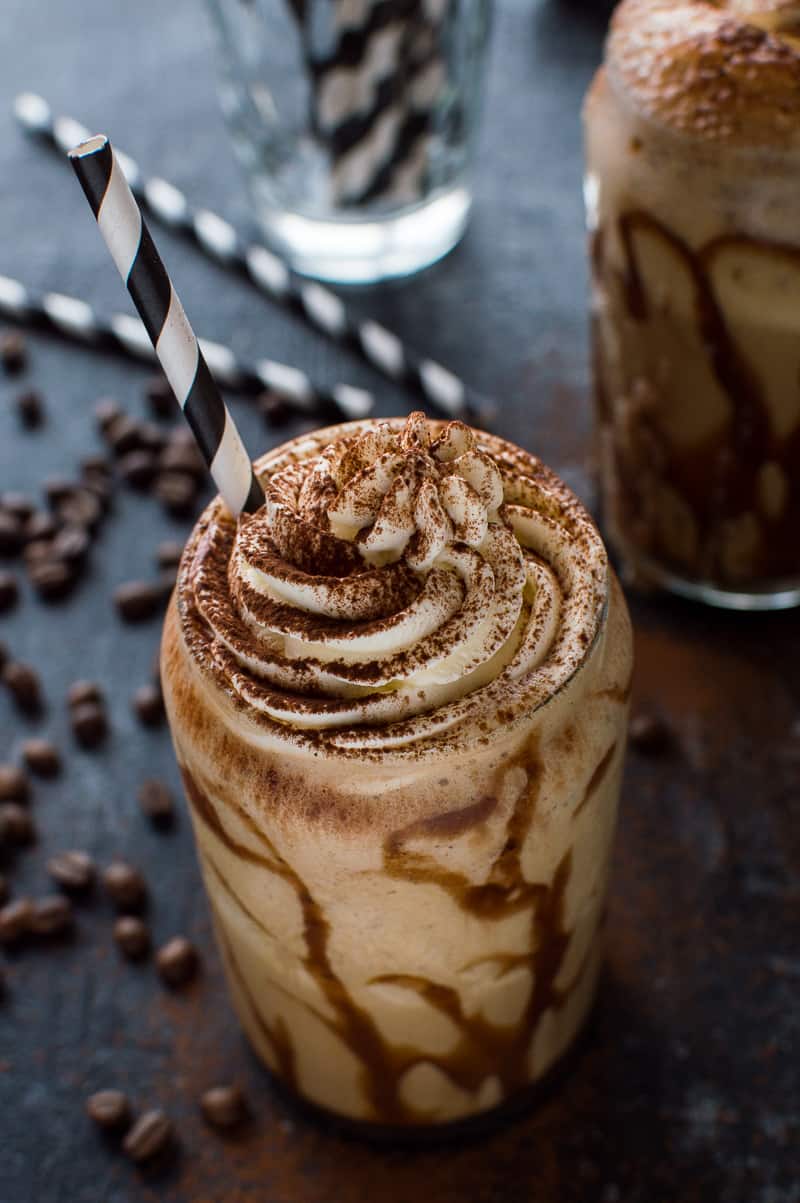 Boozy coffee milkshakes