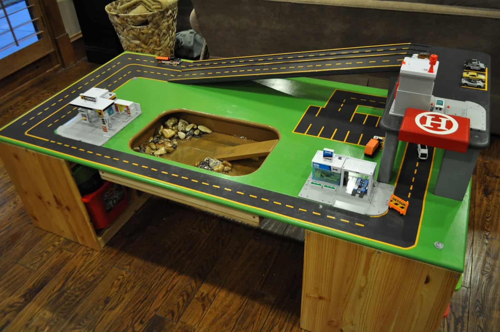 Wooden Car Track Table Promotions, Wooden Car Track Table