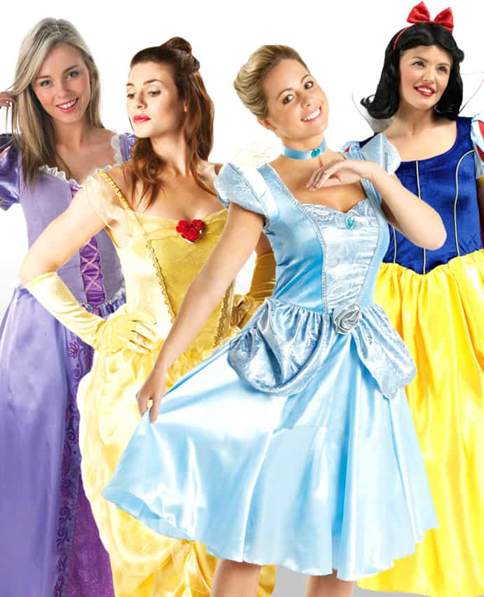 Disney Princess Group Costume for 4