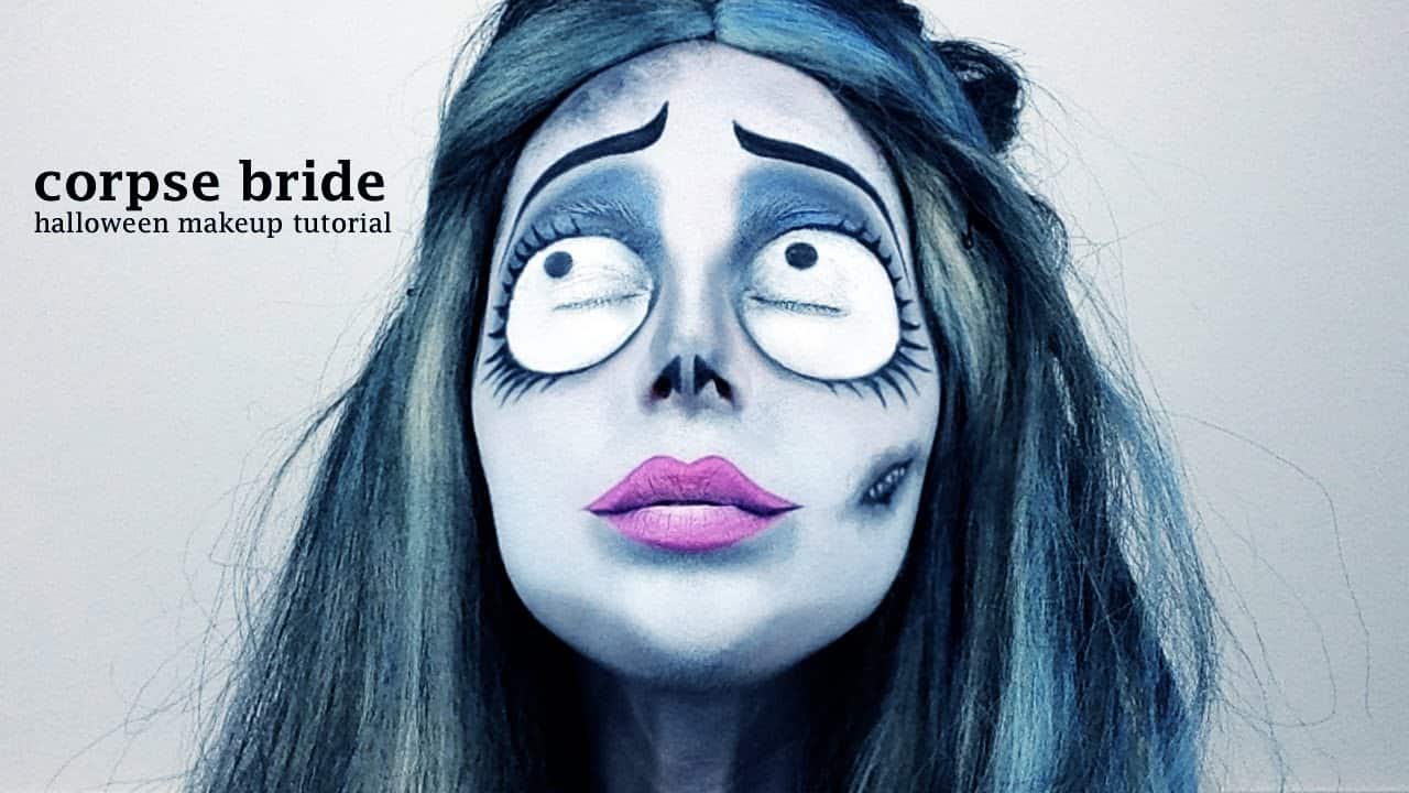 Scary Halloween Makeup: Corpse Bride