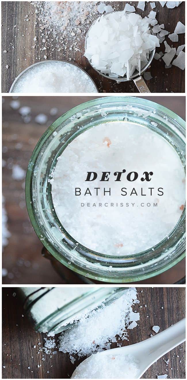 Detox bath salts