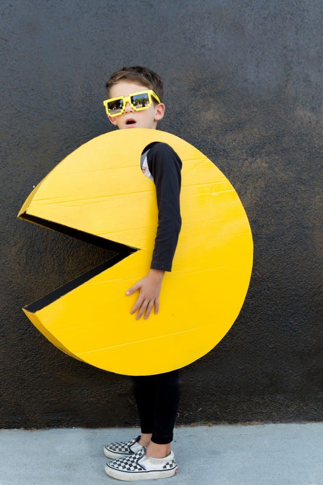 Pac Man Guy Costume