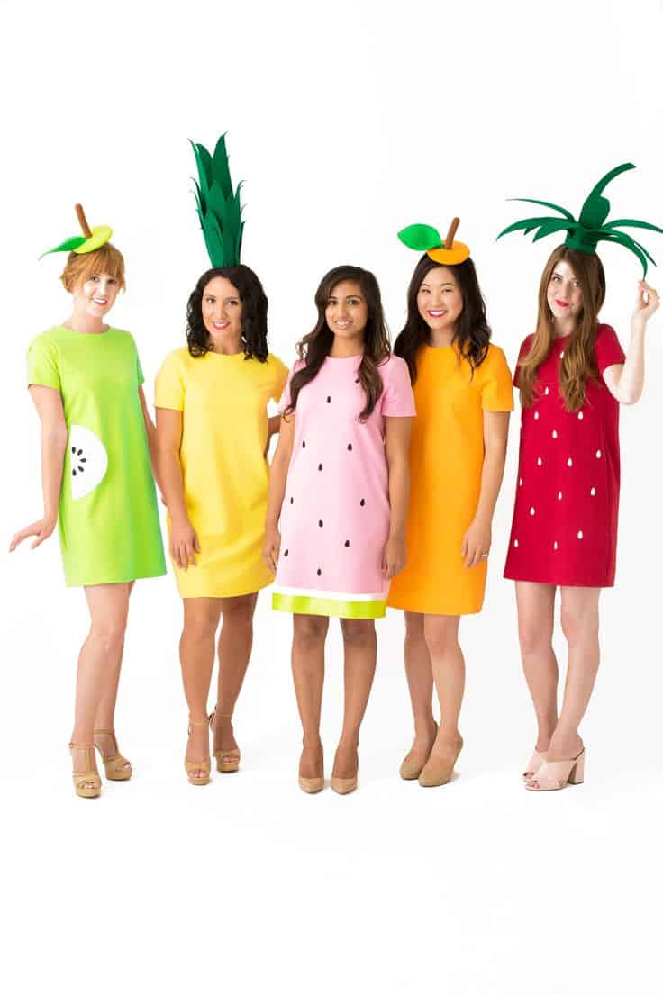 Fruit Salad Group Halloween Costumes