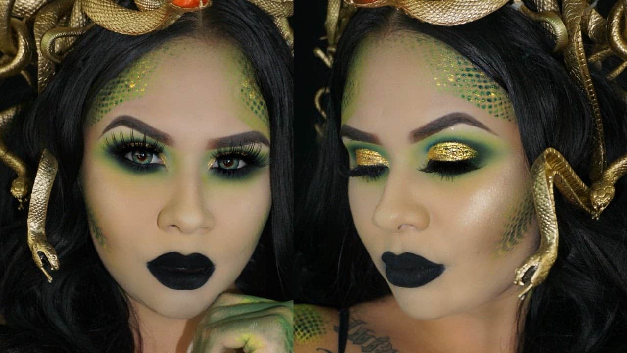 Medusa halloween makeup tutorial