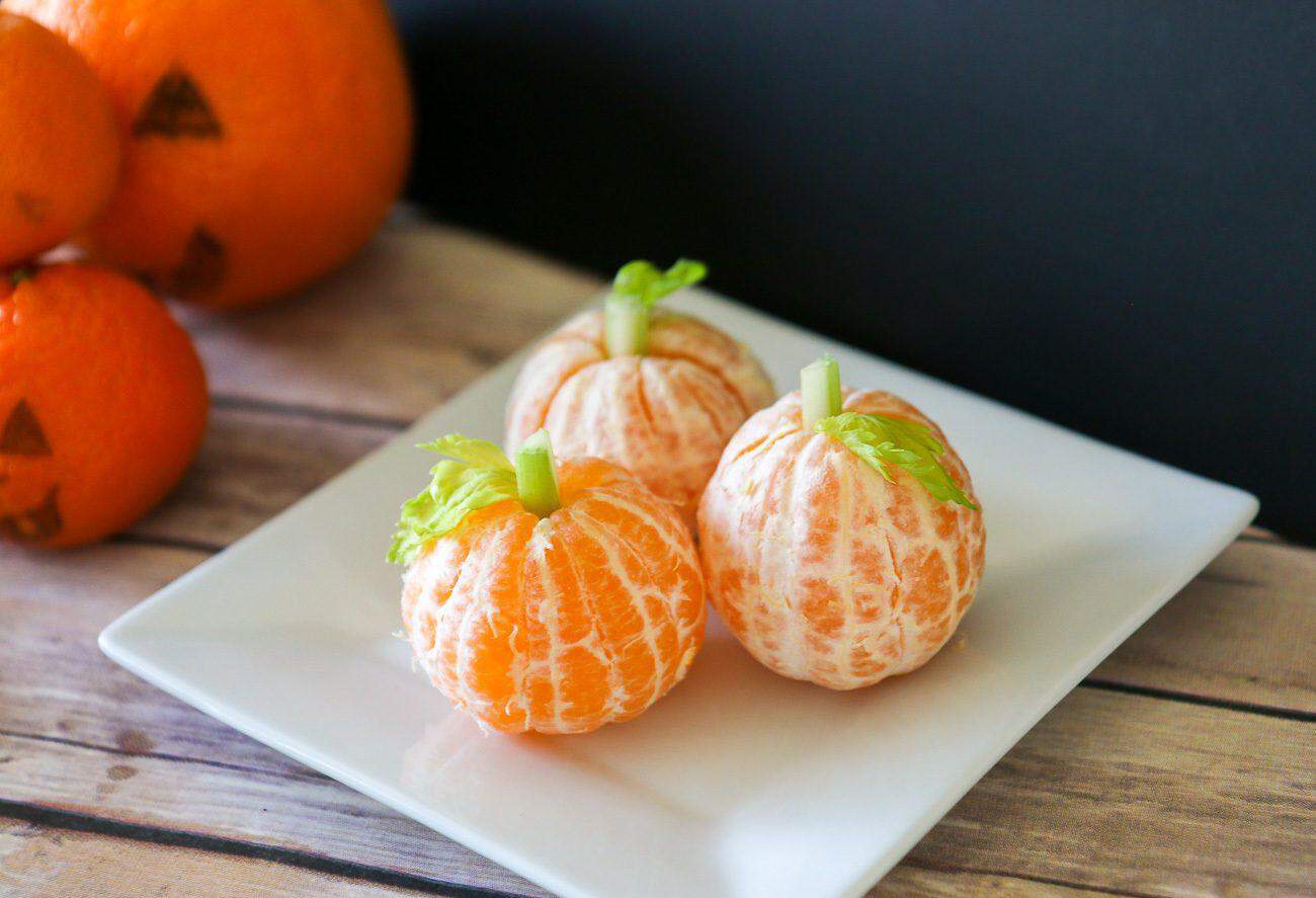 Tangerine pumpkin snack recipe