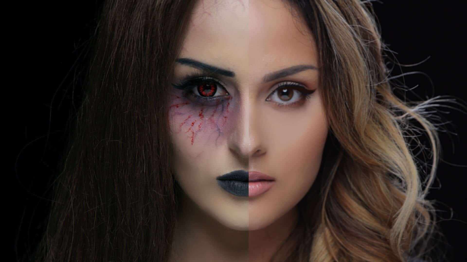Vampire Halloween Makeup