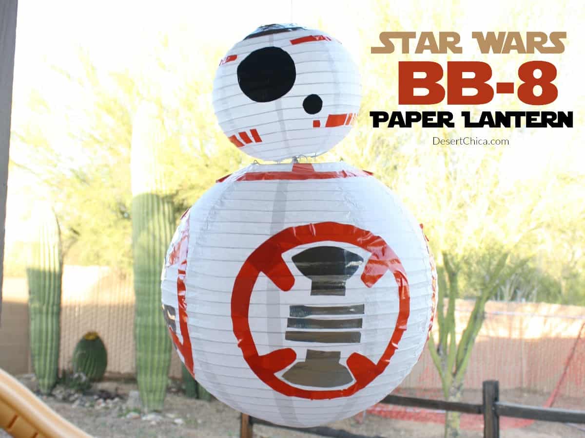 Bb 8 paper lantern