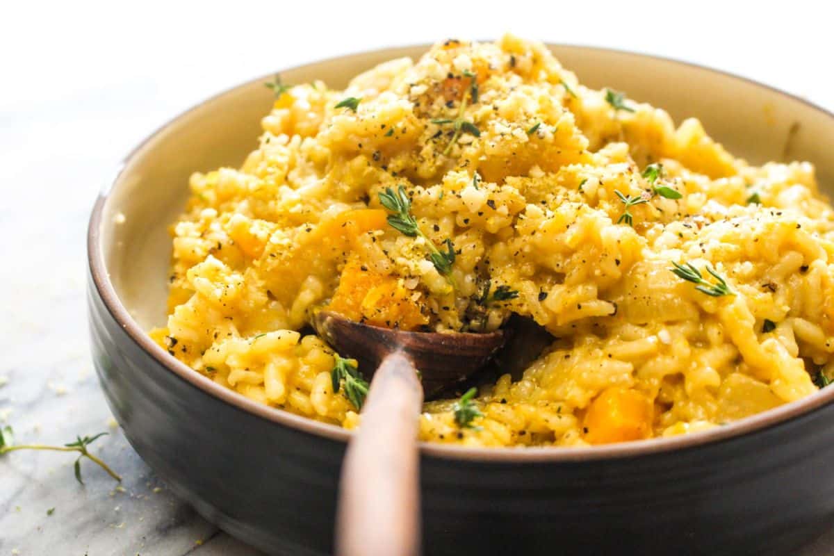 Butternut Squash Risotto Recipe — Dishmaps