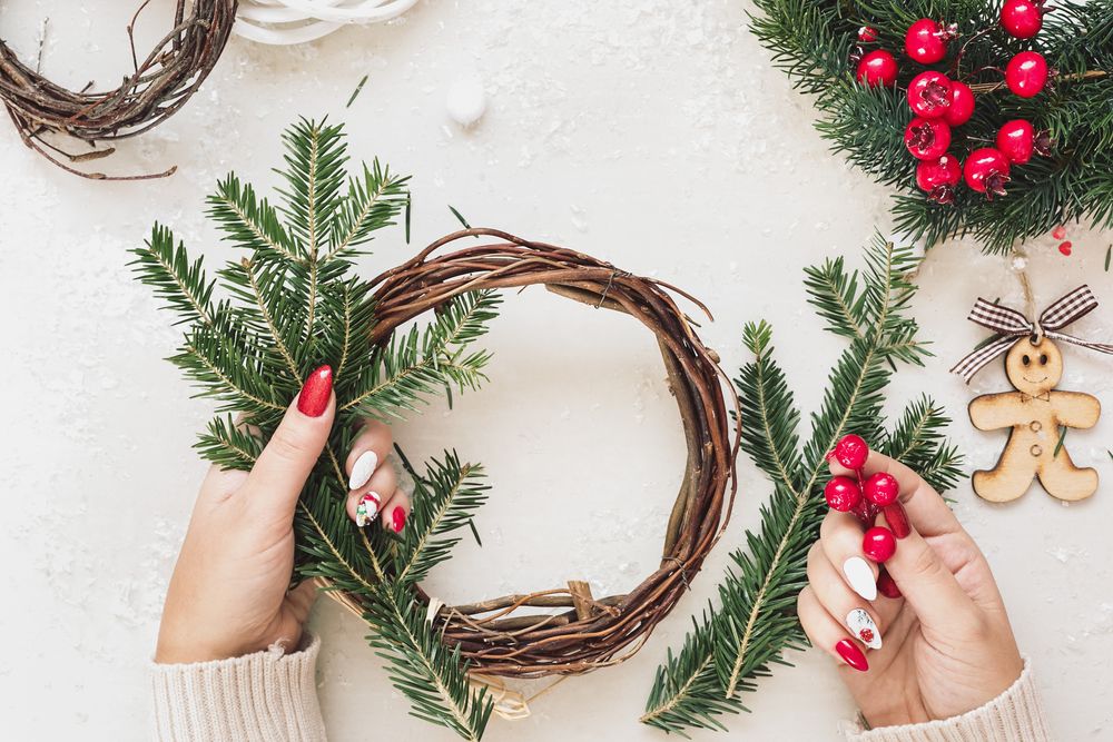 Diy christmas presents for her a beautiful wreath