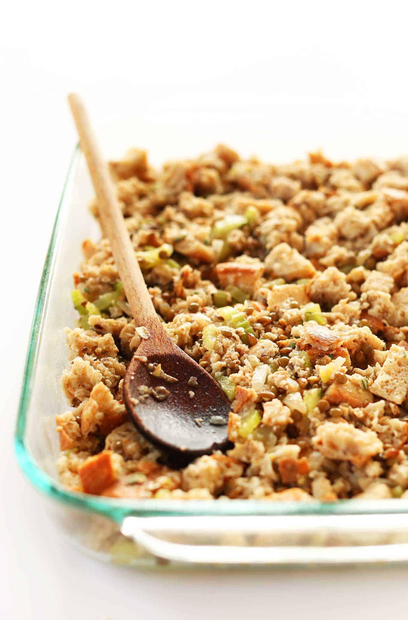 Delicious vegetarian stuffing