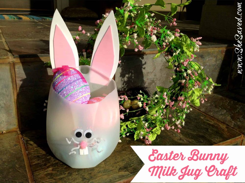 Easter Bunny Milk Jug