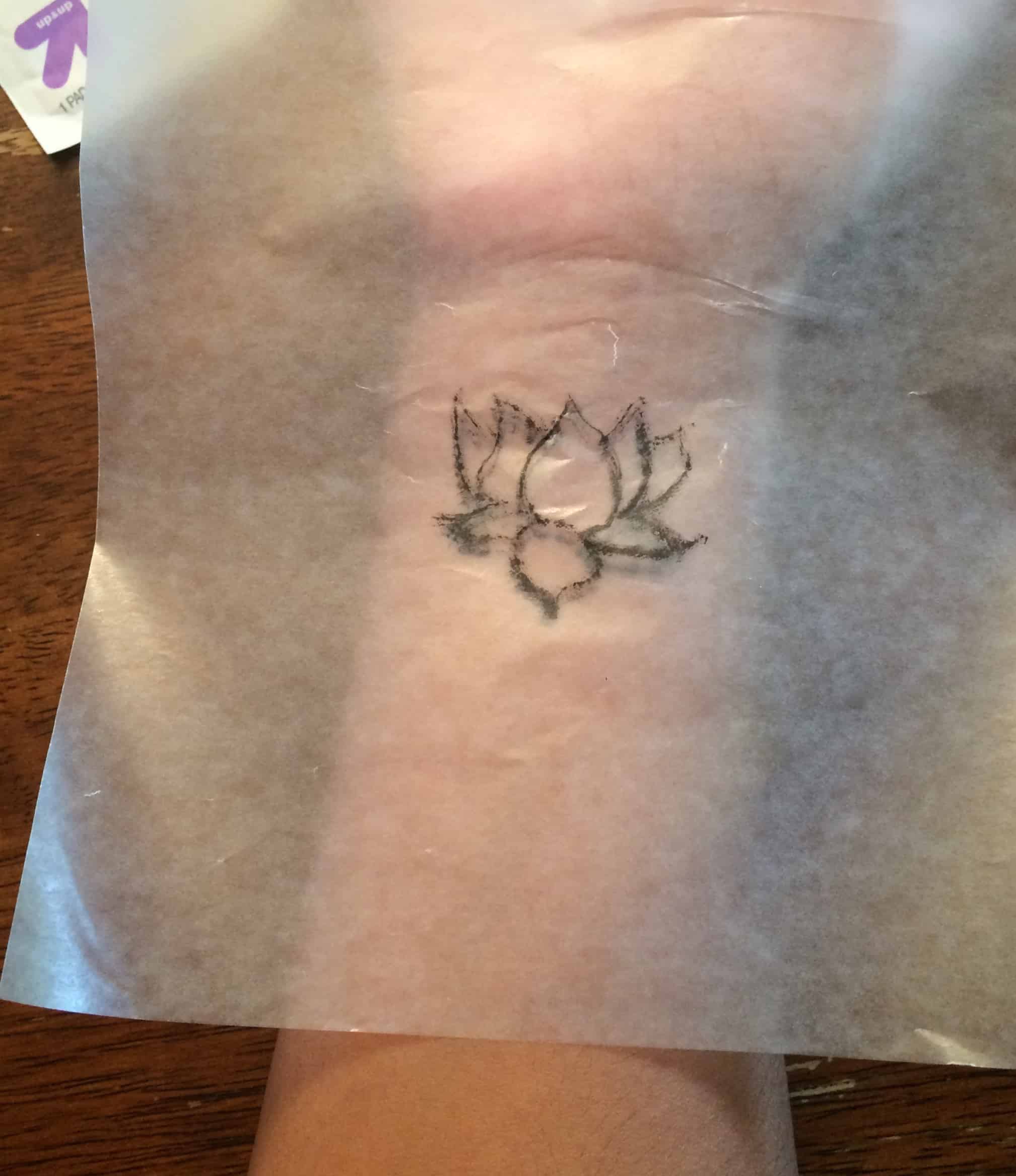 How To Make a Tattoo Stencil  YouTube