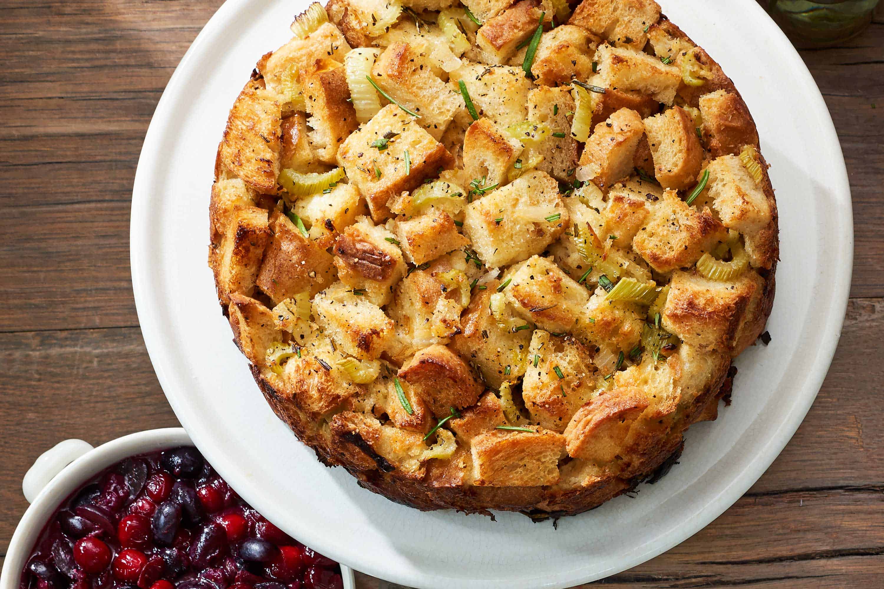 Thanksgiving Sides for Thanksgiving - Monkey bread stuffing