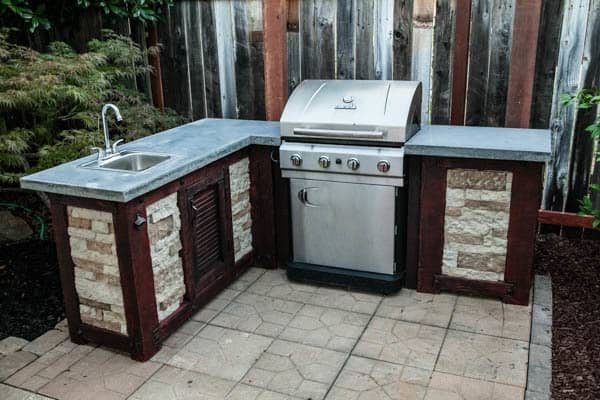 Diy outdoor kitchen